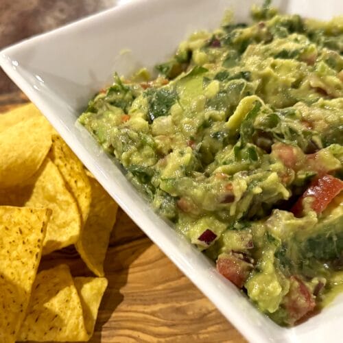 Fresh Tex-Mex Guacamole, Fresh Tex-Mex Guacamole &#8211; Gluten-Free